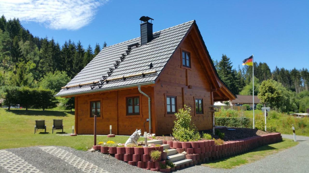 Ferienhaus Wolfs-Revier Drognitz Екстер'єр фото